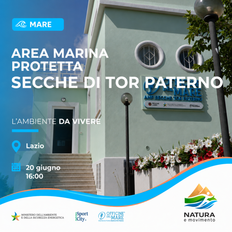 NATURA E MOVIMENTO: IL 20 E 21 GIUGNO ALLE OFFICINE DEL MARE