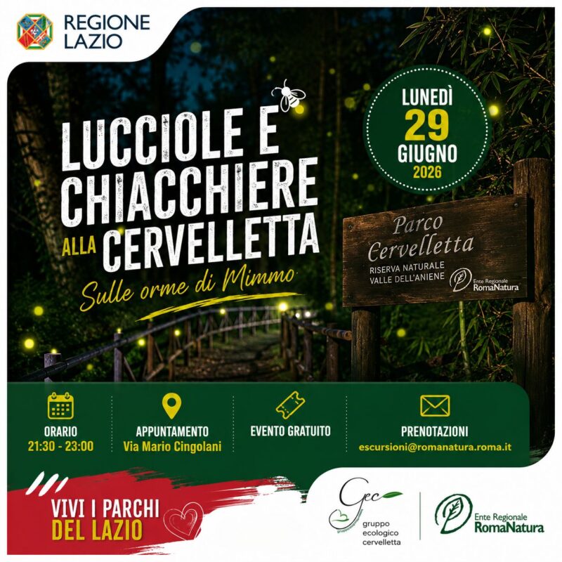 Visita guidata alla Cervelletta - 29 Giugno 2026 - RomaNatura